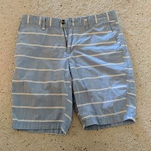 14th & Union Blue Shorts with White Stripes W:34